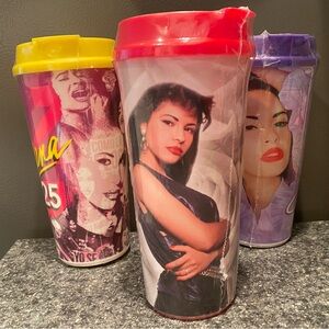 3 Selena 25th anniversary cups